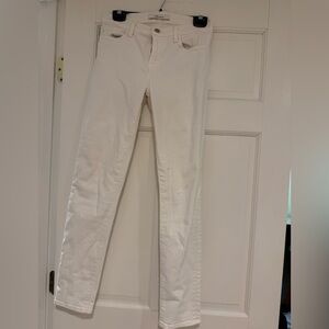 J Brand Women's White Skinny Jeans